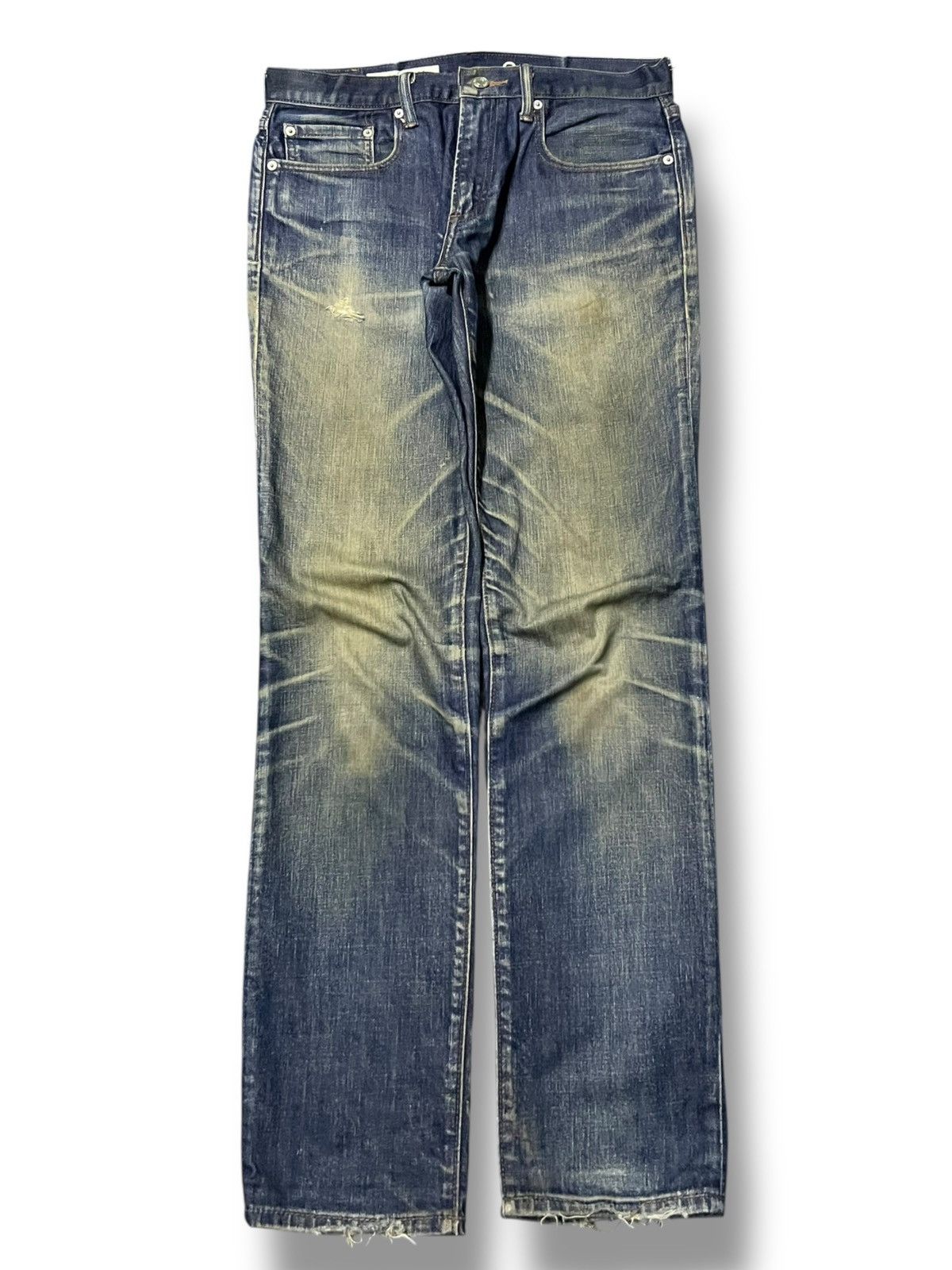 Gap Vintage Gap 1969 Skinny - Faded Mud Wash Denim Size US 32 / EU 48 - 2 Thumbnail