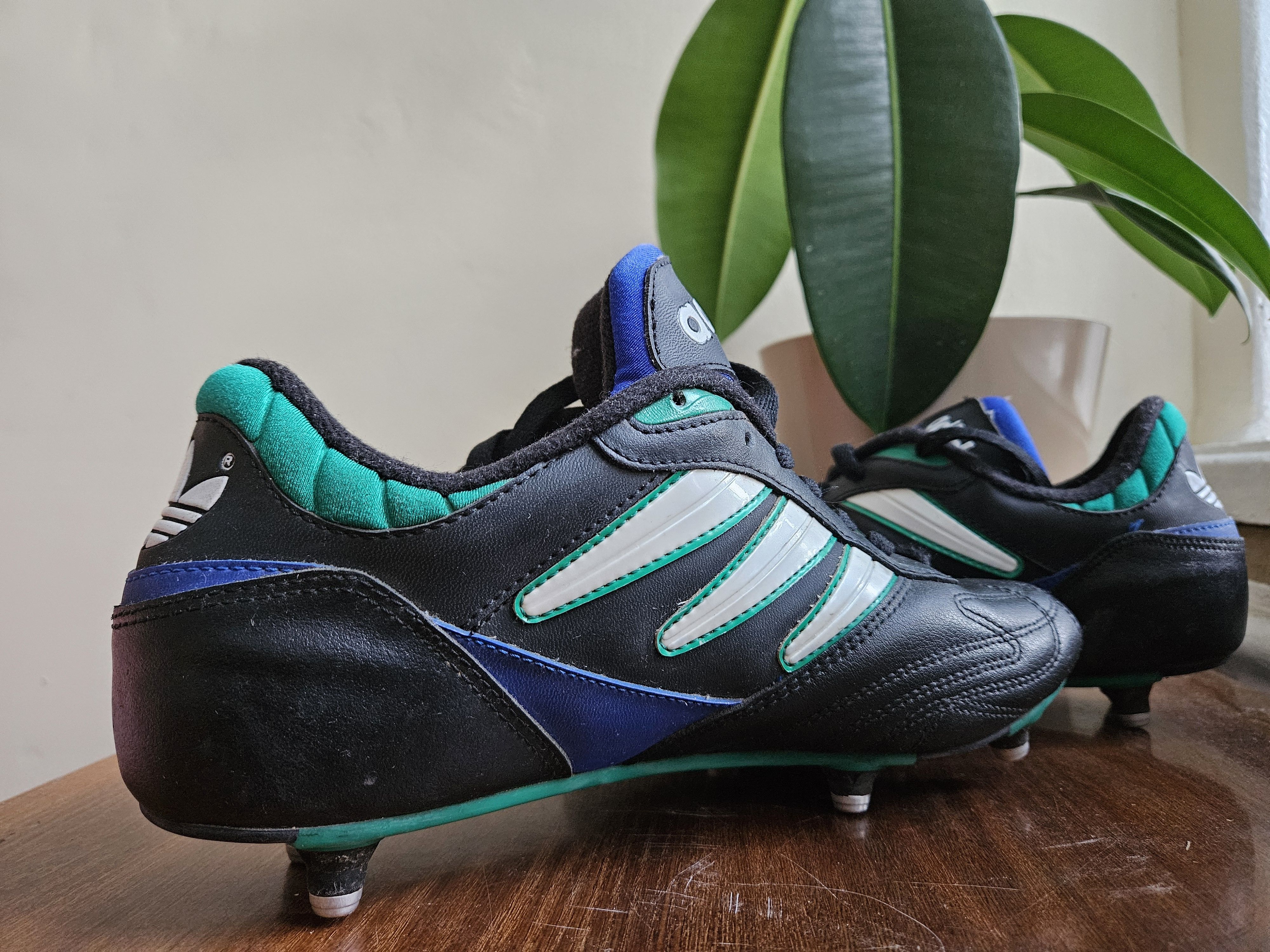 Adidas Vintage 90s Adidas Soccer Football Cleats Shoes Size US 9 / EU 42 - 3 Thumbnail