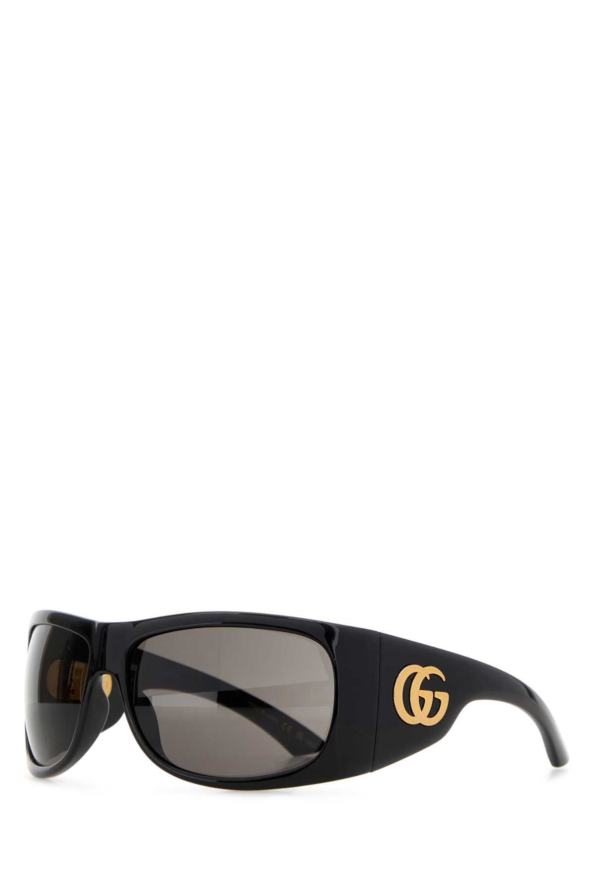 Gucci Black Acetate Sunglasses Size ONE SIZE - 1 Thumbnail