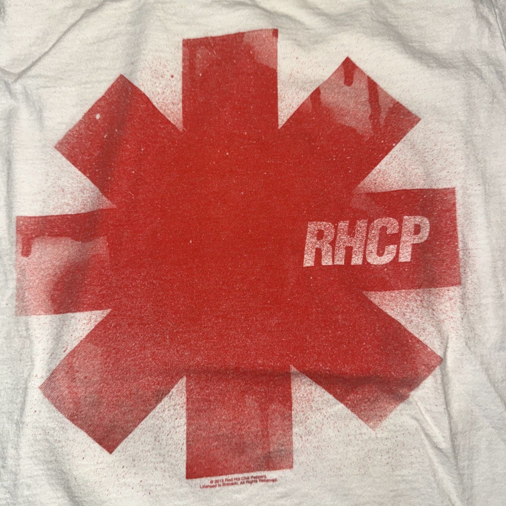 Vintage VINTAGE 2013 Red Hot Chili Peppers T-Shirt Women M White 15.5x22 RHCP Shirt Ladies Medium Size M / US 6-8 / IT 42-44 - 2 Thumbnail
