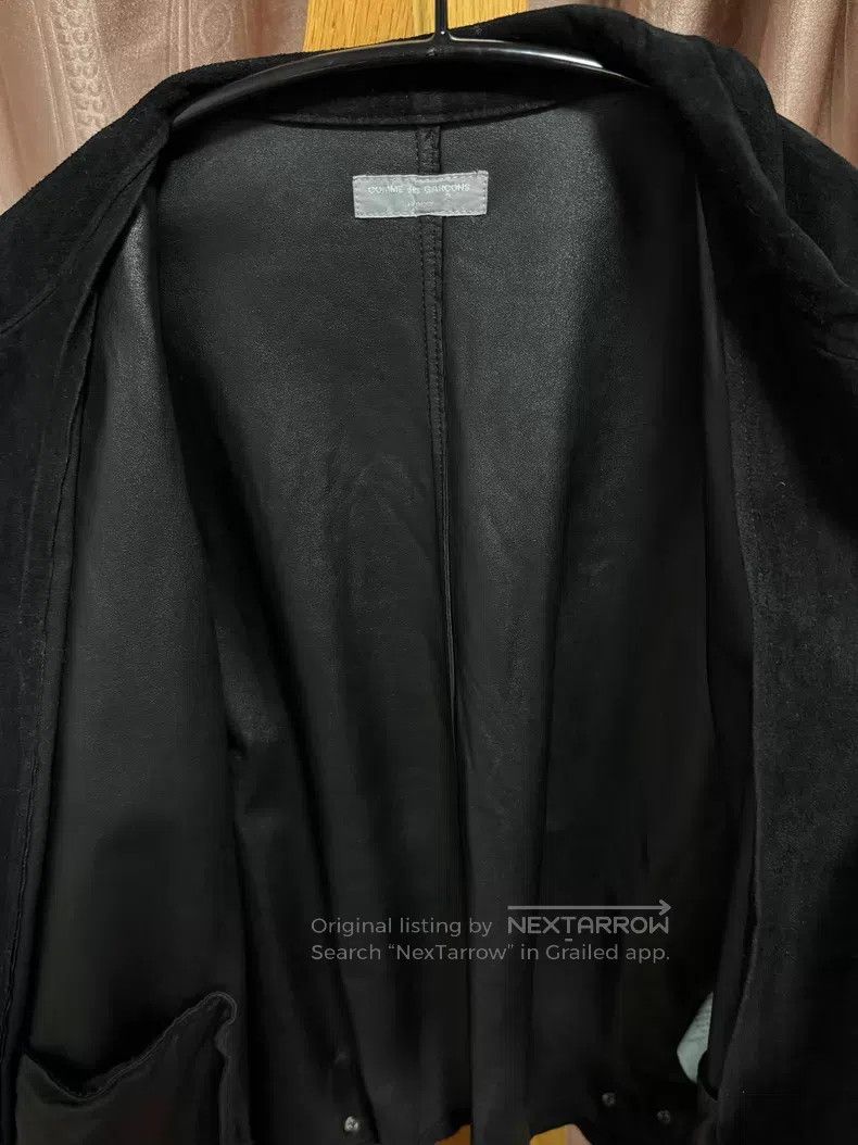 Comme des Garcons Comme des Garcons size F Black suede jacket Size US S / EU 44-46 / 1 - 4 Thumbnail