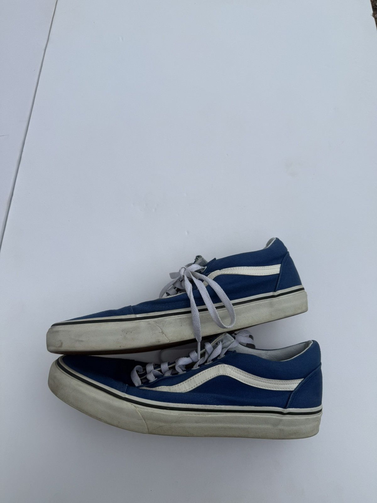 Vans Vans Old Skool Low Top Sneakers Blue White Men’s Size 12 Size US 12 / EU 45 - 5 Thumbnail