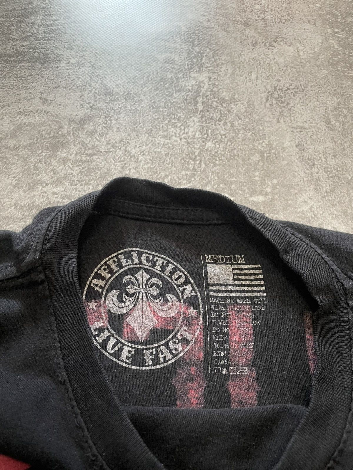 Affliction × If Six Was Nine Vintage Affliction GSP T-Shirt Size M Size US M / EU 48-50 / 2 - 8 Thumbnail