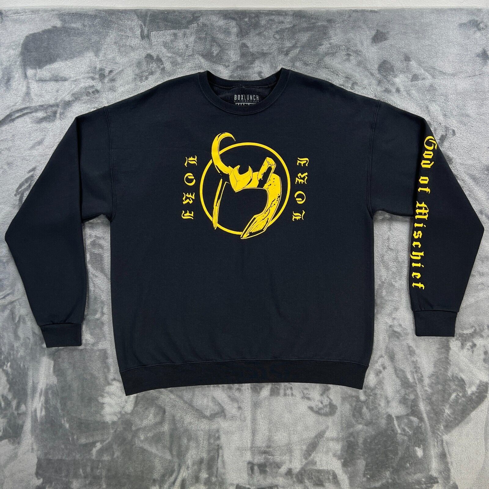 Other Boxlunch Crewneck Sweatshirt Men XL Loki God of Mischief Tho Size US XL / EU 56 / 4 - 1 Thumbnail