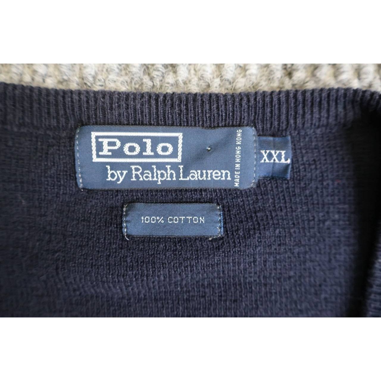 Polo Ralph Lauren VTG Polo Golf Ralph Lauren Sweater Vest Mens 2XL Cable Knit Size US XXL / EU 58 / 5 - 2 Thumbnail