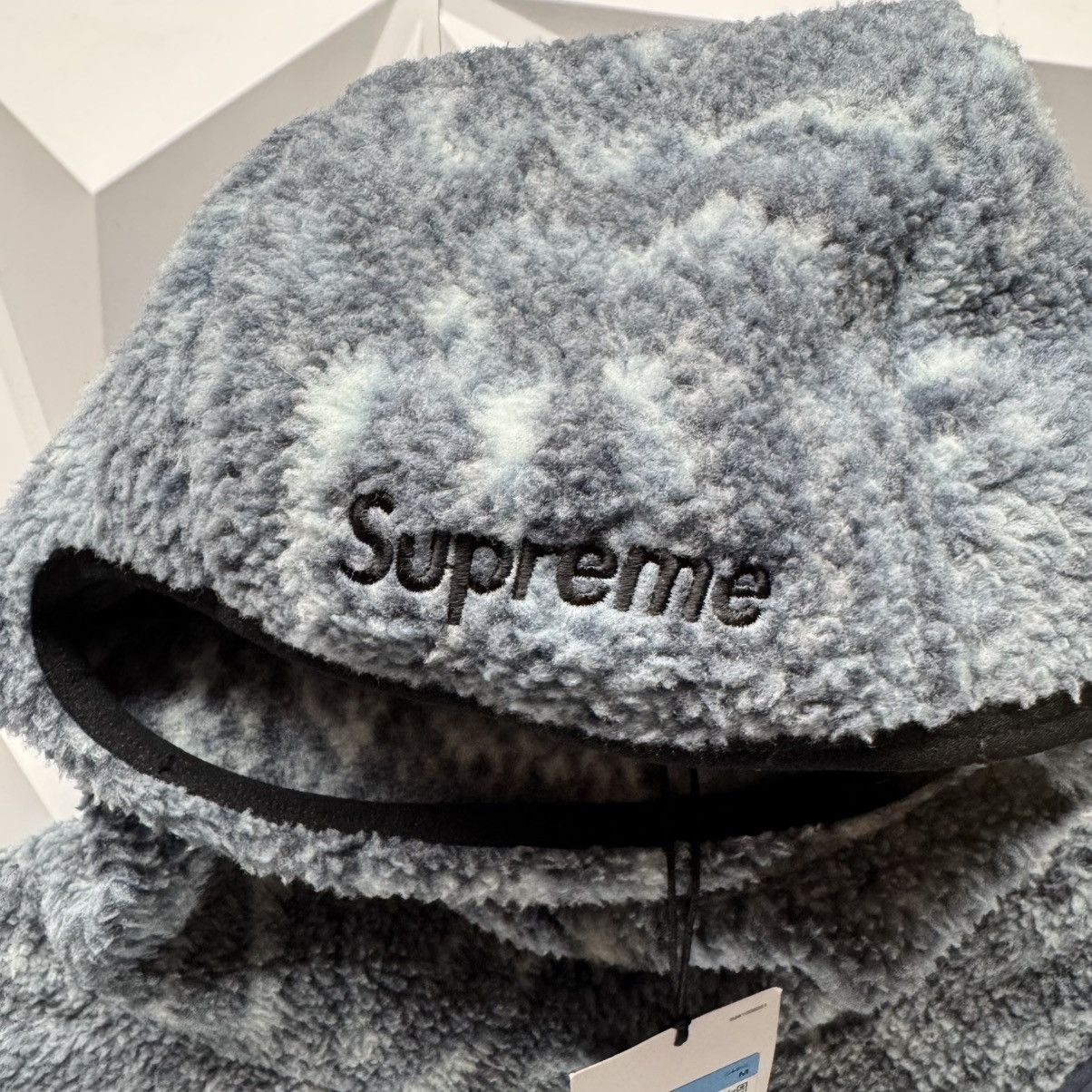Nike ACG × Supreme Supreme X NIKE ACG Fleece Pullover Blue Snakeskin Size M Size US M / EU 48-50 / 2 - 3 Thumbnail