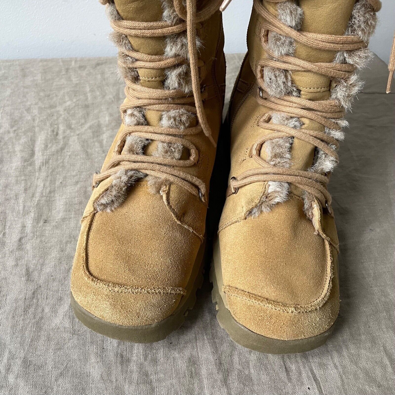 SKECHERS Skechers Y2K Suede Chukka Top Sider Knee Snow Boots 8520AC Size US 10 / IT 40 - 7 Thumbnail