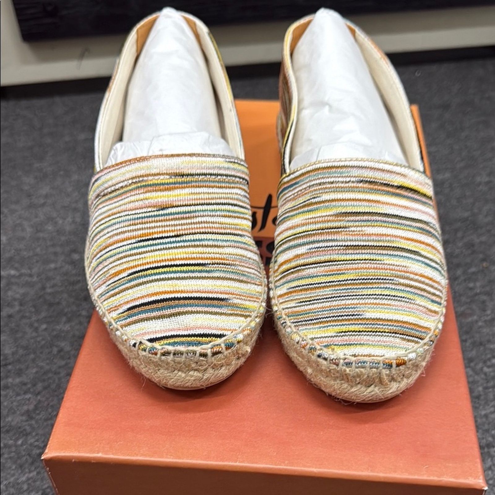 Missoni NWT Missoni Striped Espadrille sneakers Size 37 US 7 Size US 7 / IT 37 - 1 Thumbnail