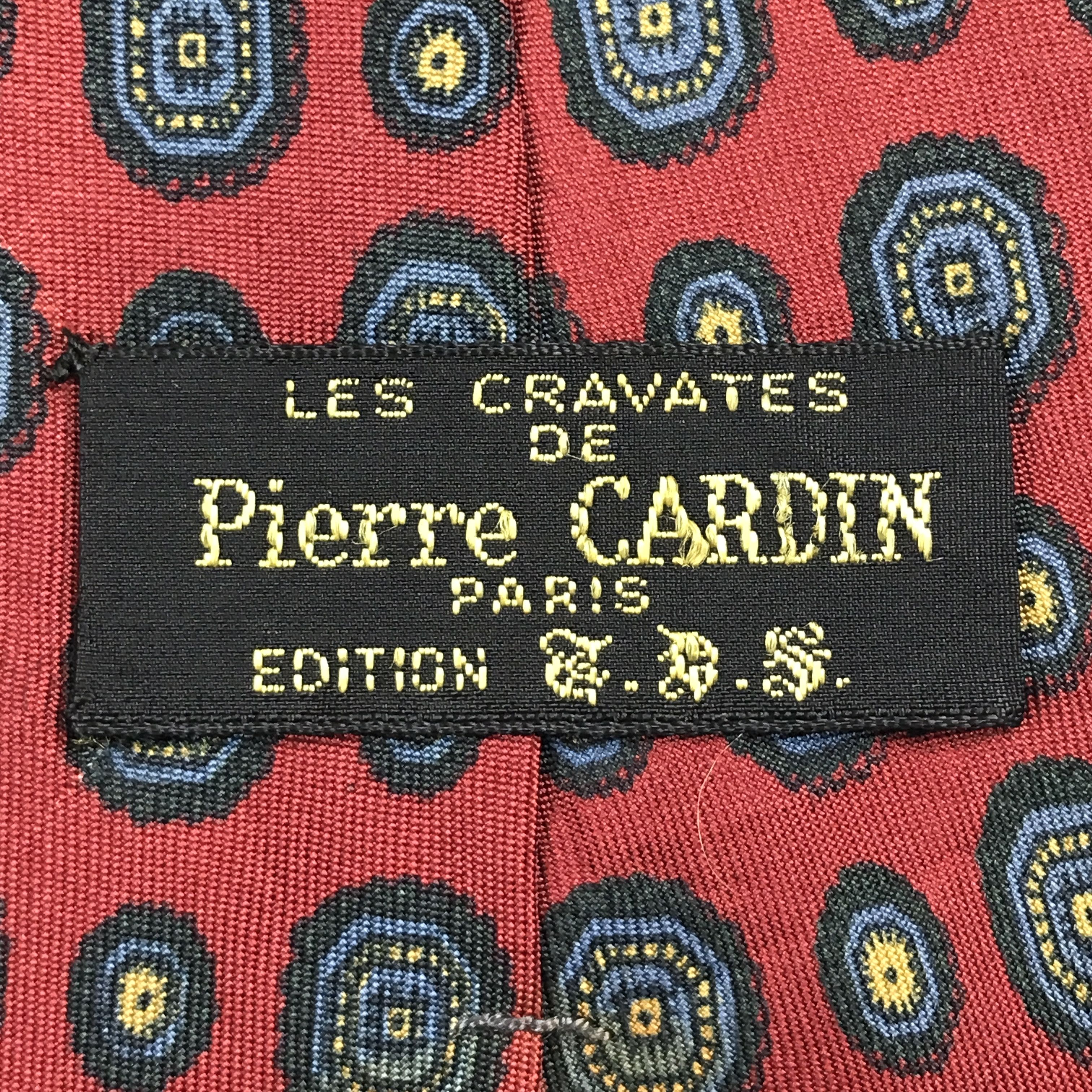 Designer × Pierre Cardin × Vintage Vintage Pierre Cardin Silk Necktie Size ONE SIZE - 6 Thumbnail