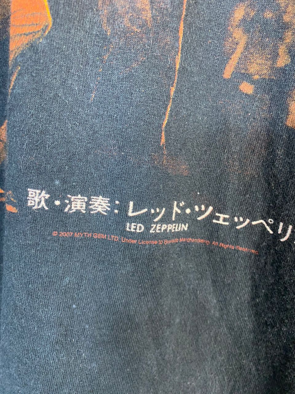 Band Tees × Led Zeppelin × Vintage Vintage Led Zeppelin tshirt by hanes Size US M / EU 48-50 / 2 - 4 Thumbnail
