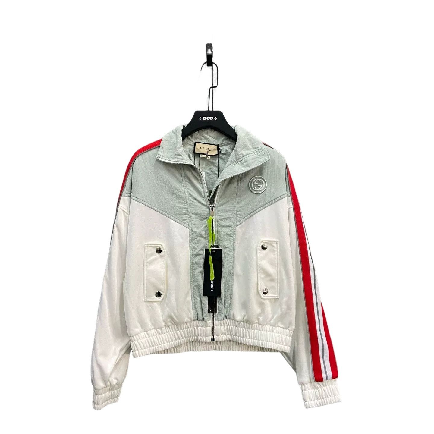 Gucci Gucci Technical Jersey Web Stripe Sweatshirt Size M Size US M / EU 48-50 / 2 - 1 Thumbnail