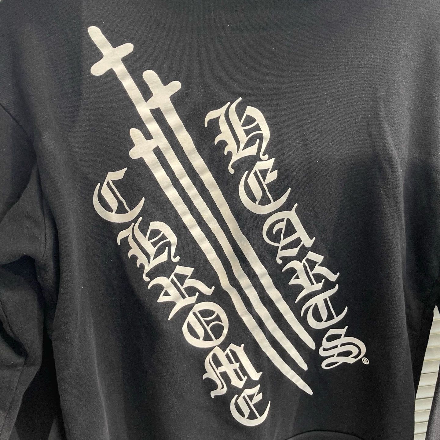 Chrome Hearts Chrome Hearts Black Triple Dagger Sanskrit Zip Jacket M Size US M / EU 48-50 / 2 - 7 Thumbnail