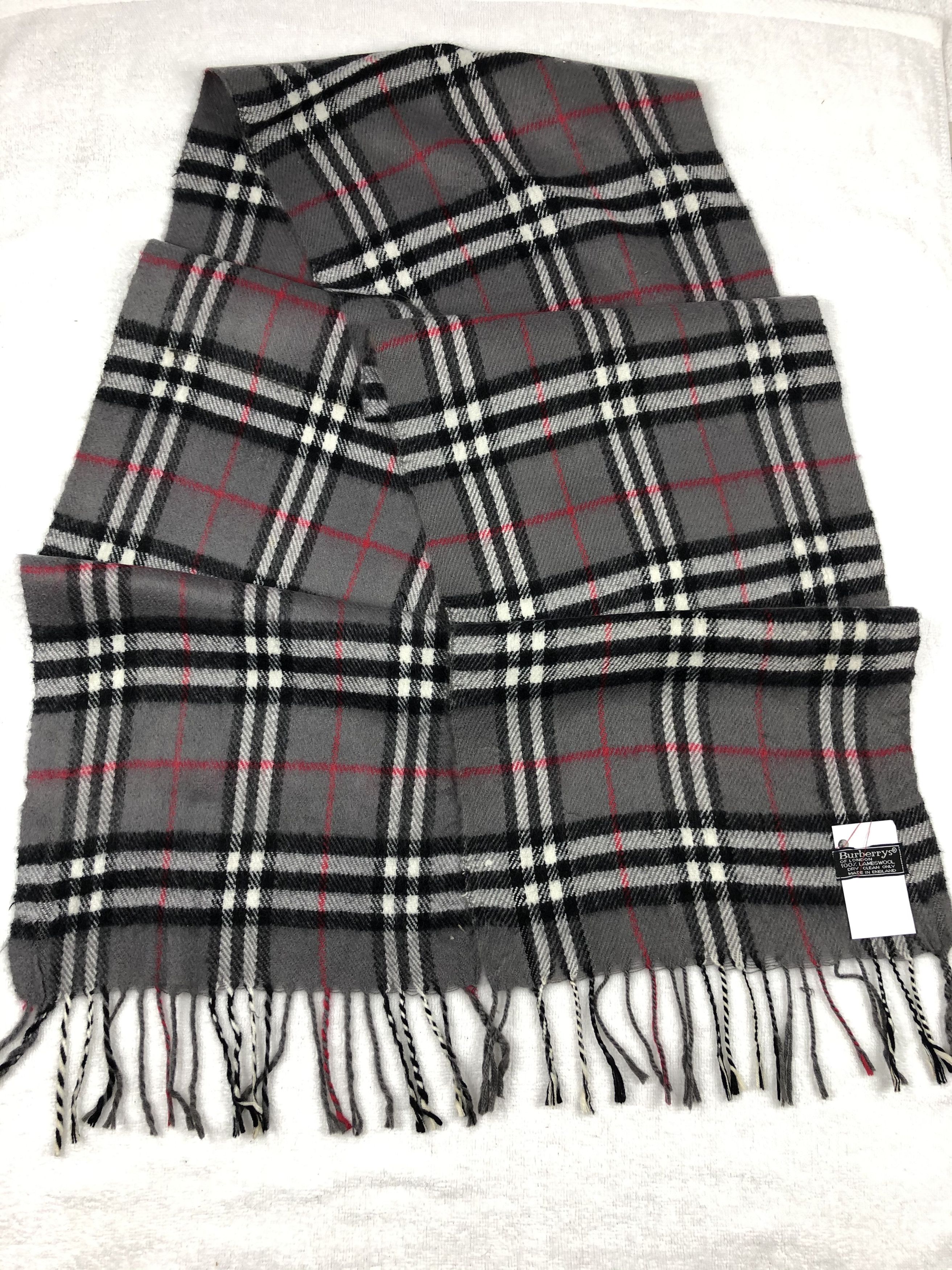 Burberry Burberry Lambswool Scarf / Muffler / Neckwear Size ONE SIZE - 3 Thumbnail