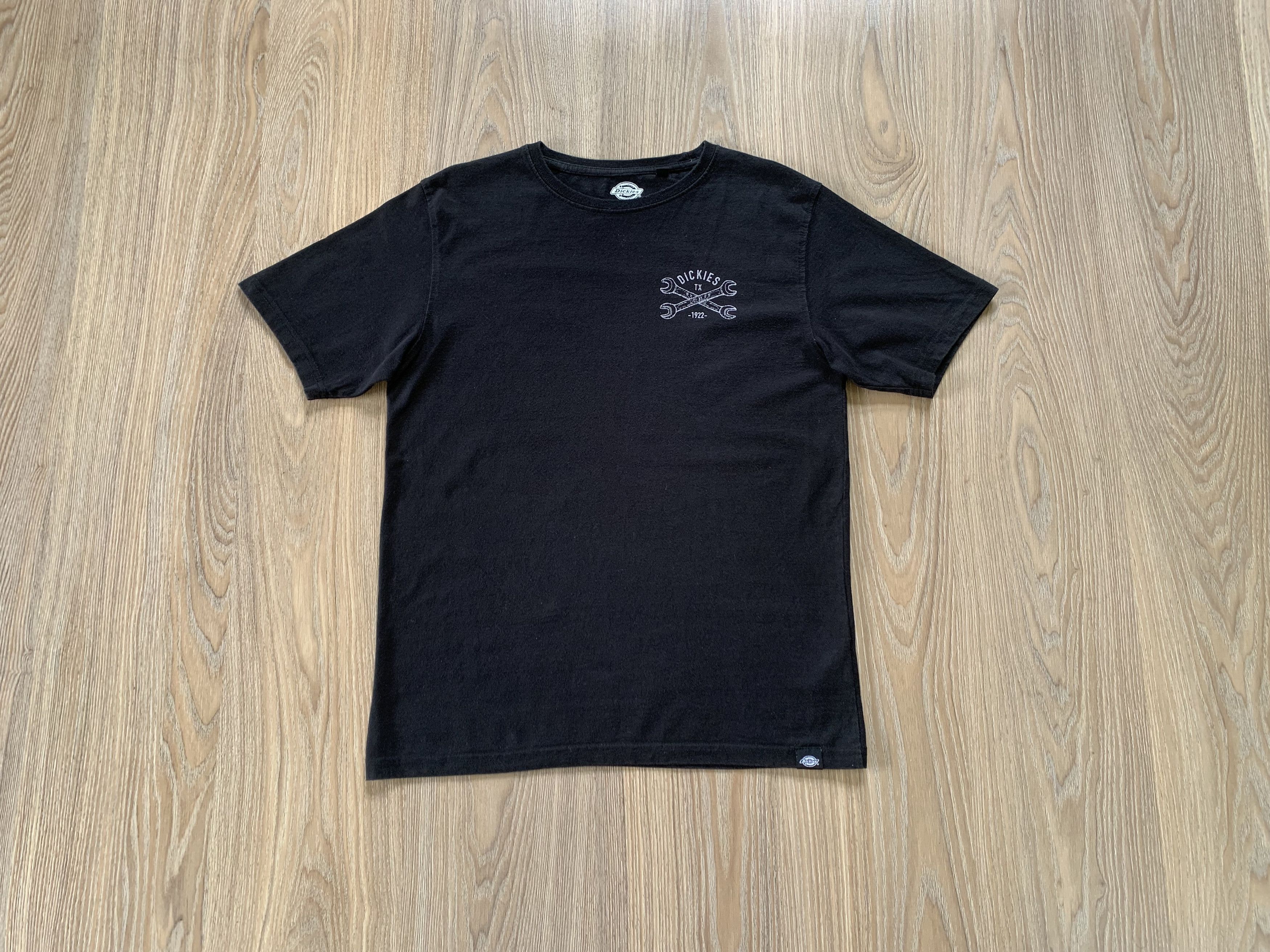 Dickies Dickies Slidell Black Skull Printed Cotton T Shirt Size US M / EU 48-50 / 2 - 12 Thumbnail
