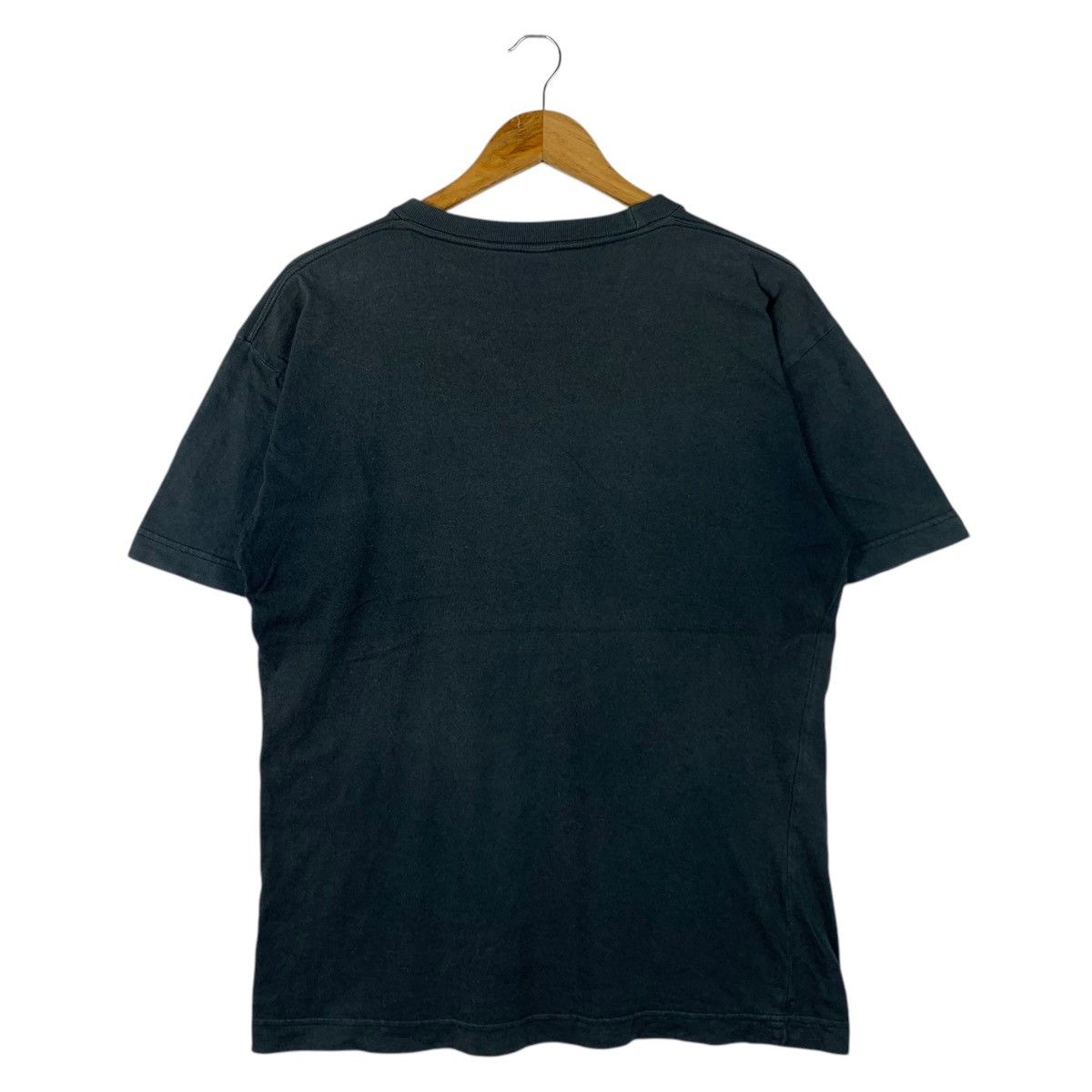 Vintage MOTOYOSHI HOSOTSUBO Japanese Singer Band Black Shirt Size US L / EU 52-54 / 3 - 4 Thumbnail