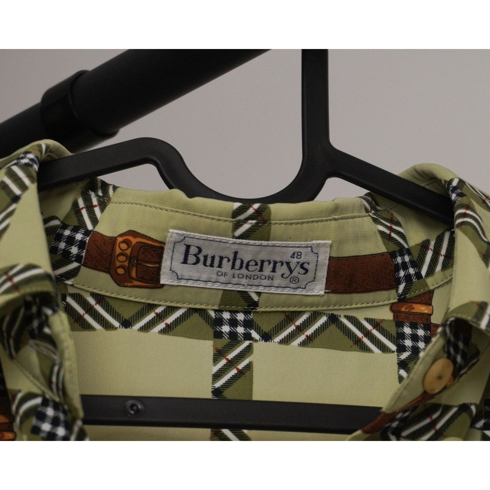 Burberry Vintage burberry silk check pattern long sleeve shirt Size M / US 6-8 / IT 42-44 - 5 Thumbnail