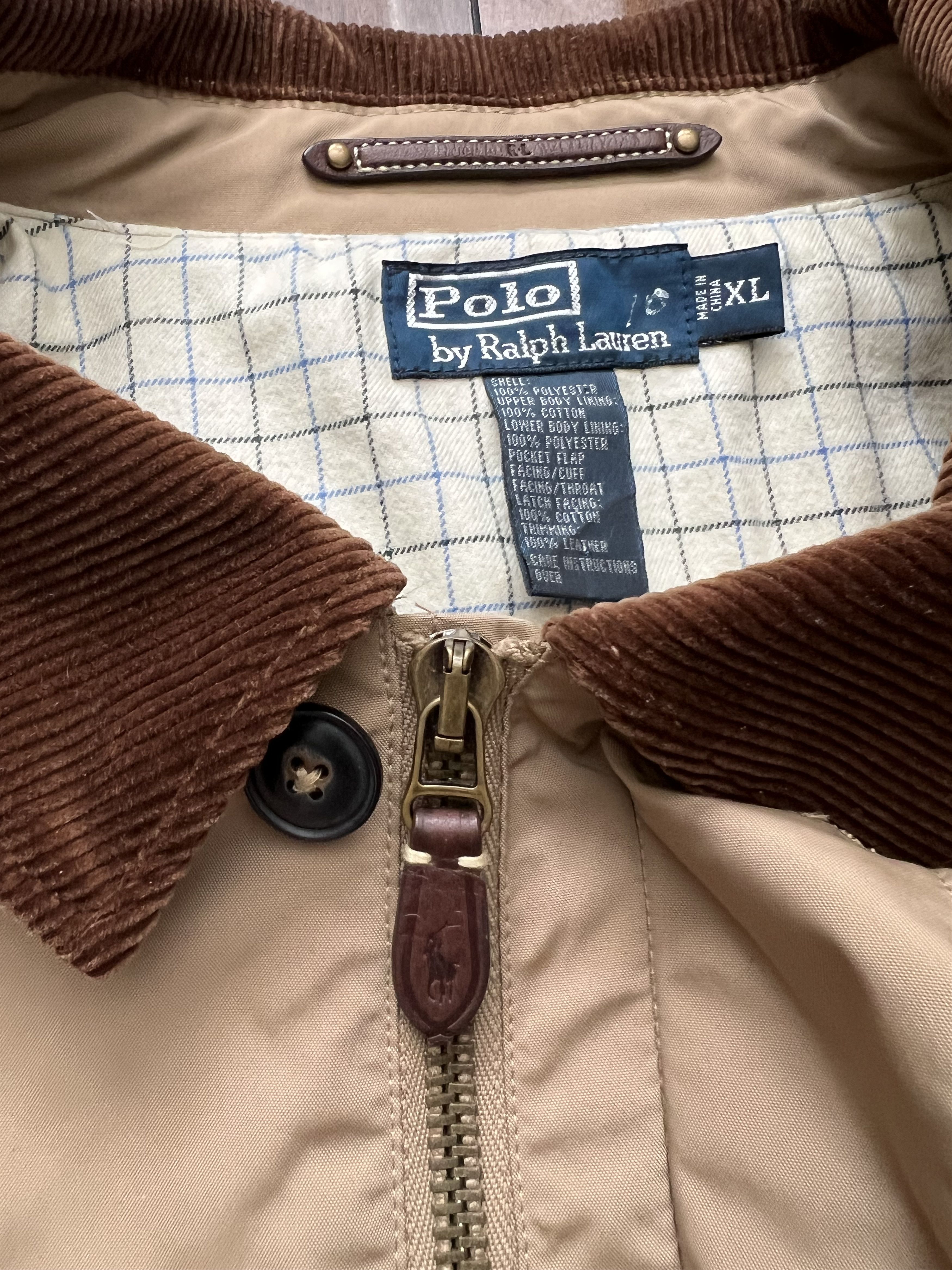 Polo Ralph Lauren Polo Ralph Lauren Flannel Linned Chore Coat Size US XL / EU 56 / 4 - 6 Thumbnail