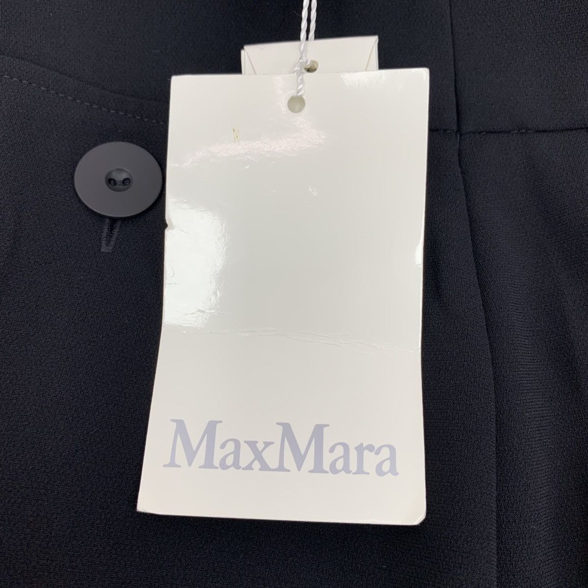 Max Mara Max Mara Black Camisole Button-Embellished Jumpsuit K26WX Size 25" / US 0 / IT 36 - 7 Thumbnail