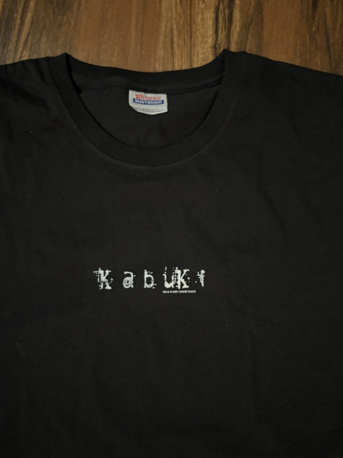 Vintage Vintage 2001 Kabuki Comic Book T-Shirt David Mack Graphitti Size US XL / EU 56 / 4 - 11 Thumbnail