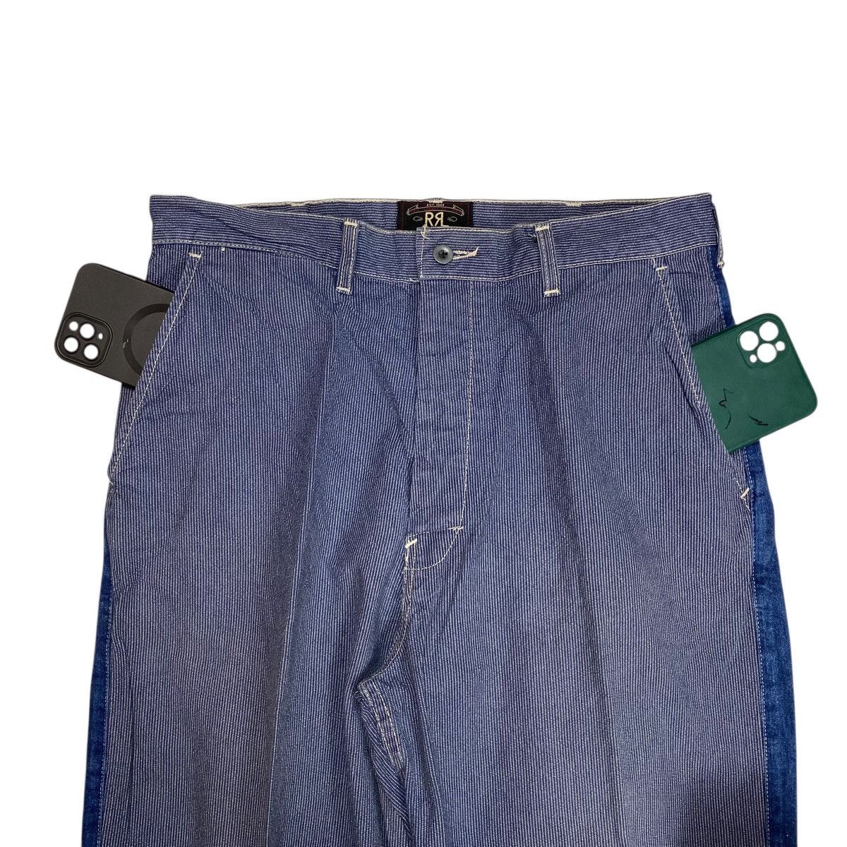 RRL Ralph Lauren RRL Ralph Lauren Hickory Stripe Trousers Pants Size US 32 / EU 48 - 4 Thumbnail
