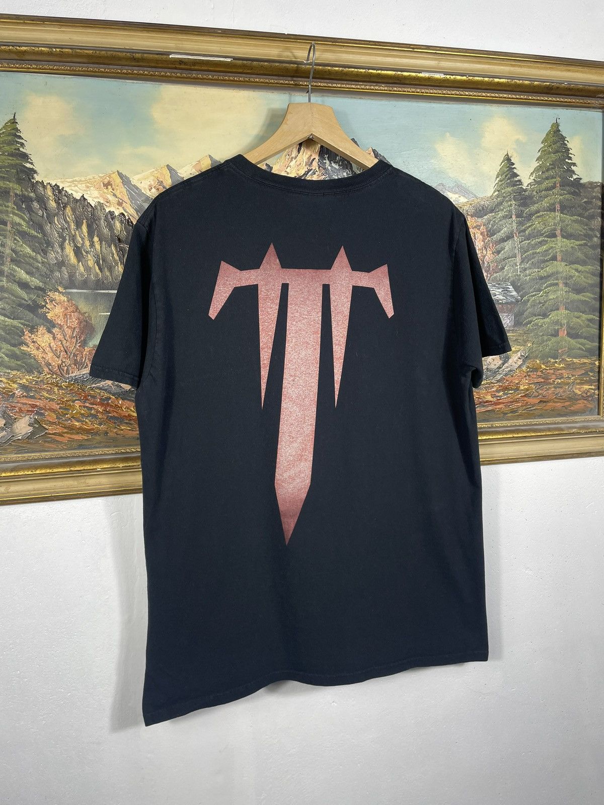 Band Tees × Vintage Trivium Shogun Black T-shirt Tee Merch 2008 Metal Rock Heavy Size US L / EU 52-54 / 3 - 2 Thumbnail