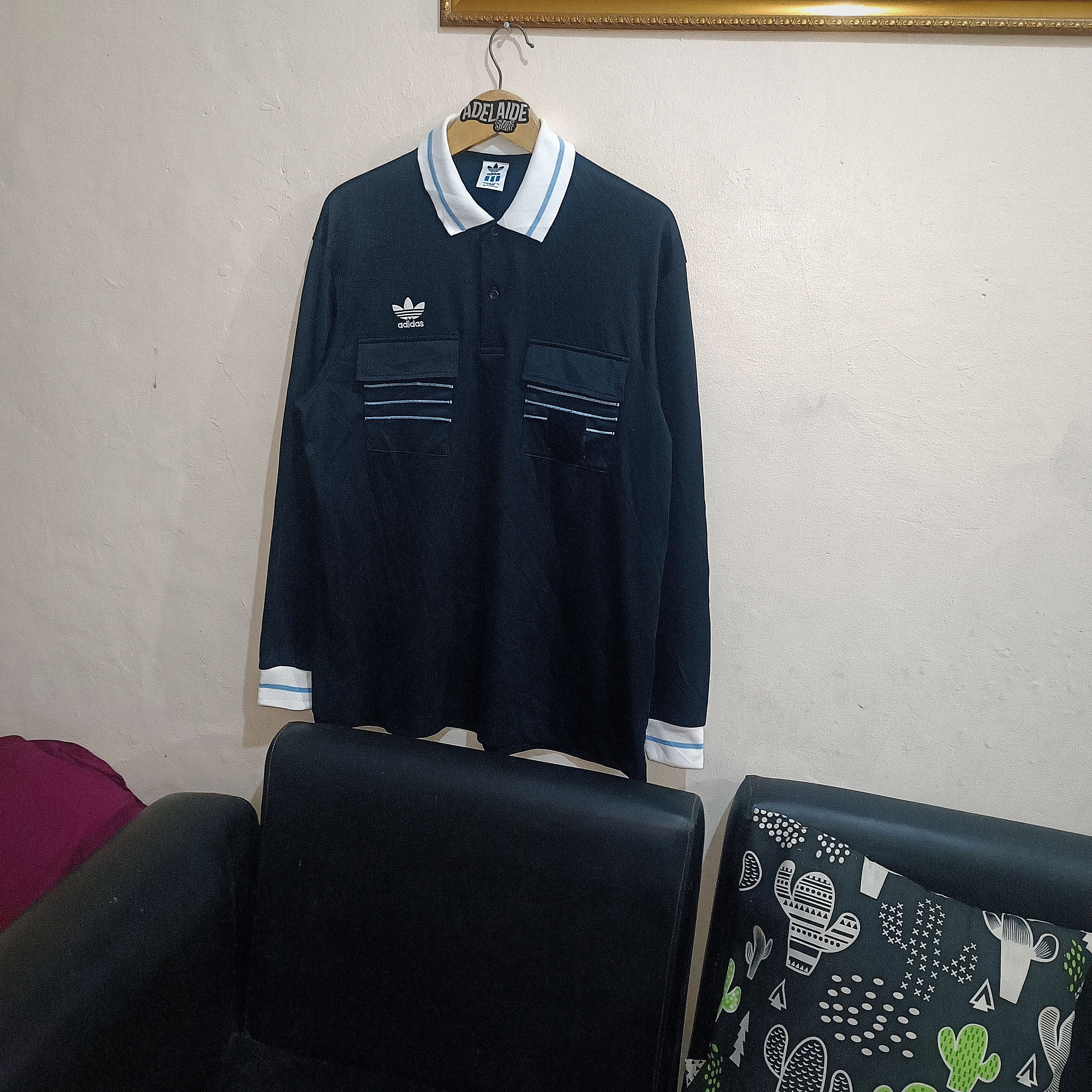 Adidas Adidas Referee 90s Longsleeve Jersey Size US XL / EU 56 / 4 - 1 Thumbnail