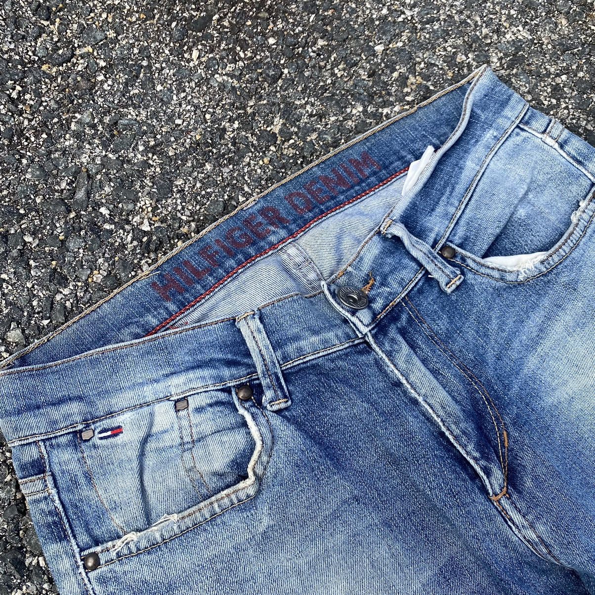 Tommy Hilfiger Tommy Hilfiger Denim Distressed Jeans Size US 30 / EU 46 - 9 Thumbnail