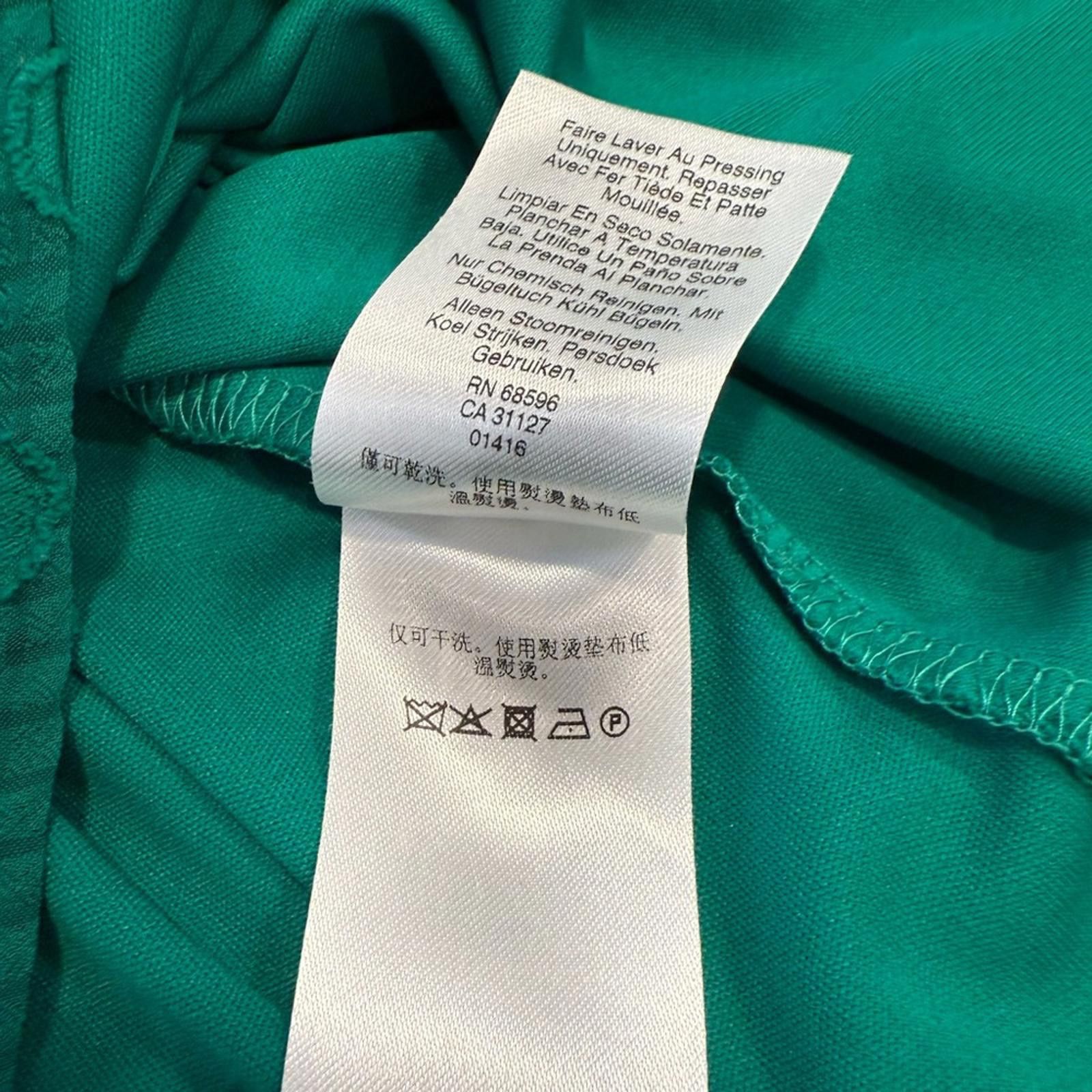 DKNY DKNY green sleeveless midi dress textured pattern SZ 8 Size M / US 6-8 / IT 42-44 - 7 Thumbnail