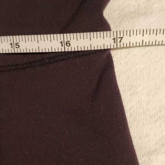 Athleta Athleta Black Round Neck Long Sleeve Sz. M Dress Size M / US 6-8 / IT 42-44 - 8 Thumbnail