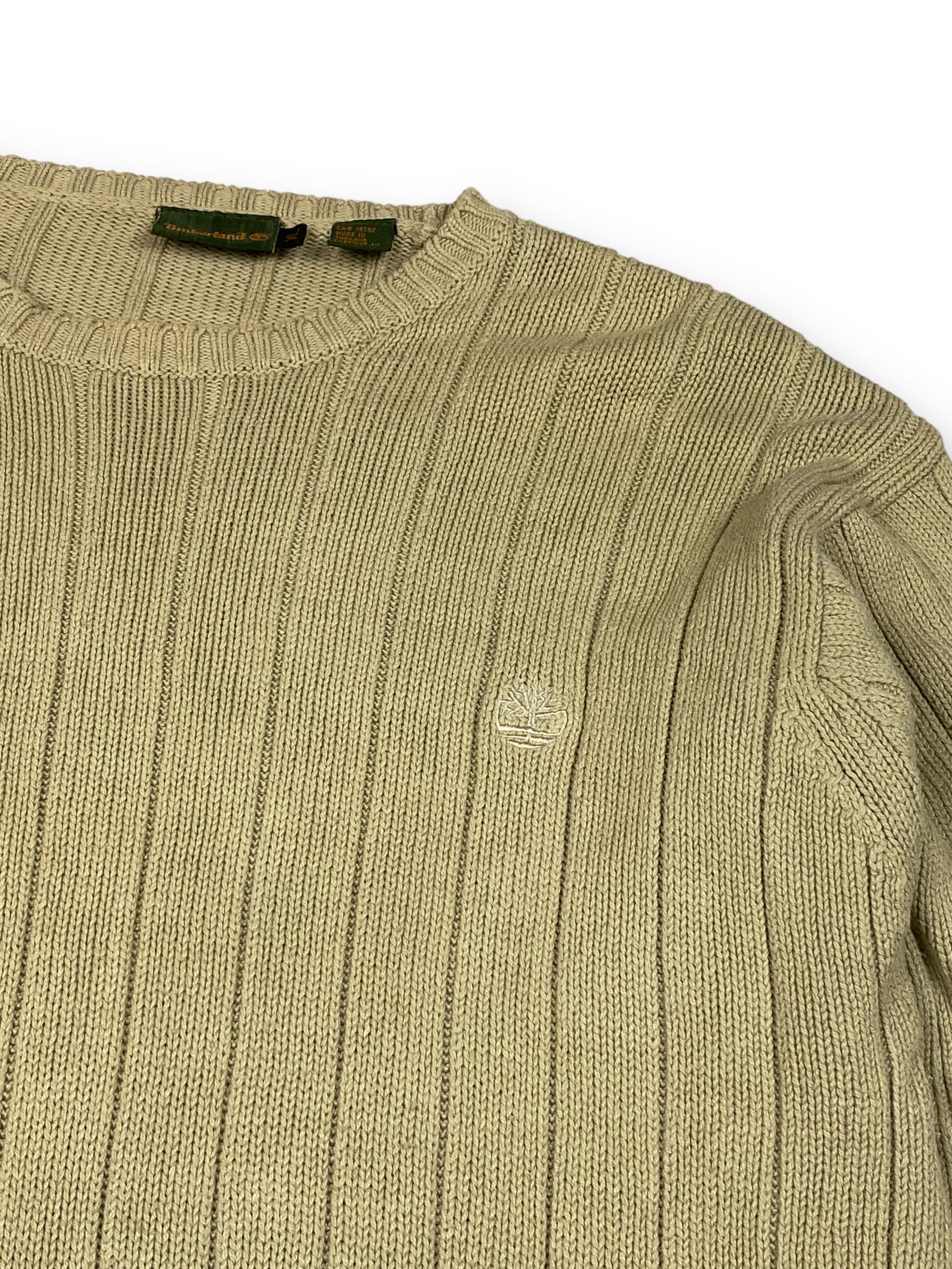 Timberland Vintage TIMBERLAND Cable Knit Beige Sweater M715 Size US XL / EU 56 / 4 - 4 Thumbnail
