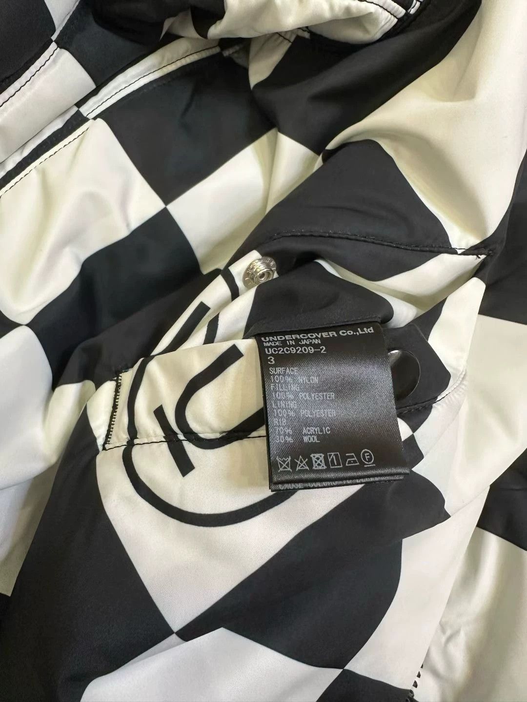 Undercover UNDERCOVER x Fragment HF Reversible Checkered MA-1 3 Size US L / EU 52-54 / 3 - 7 Thumbnail