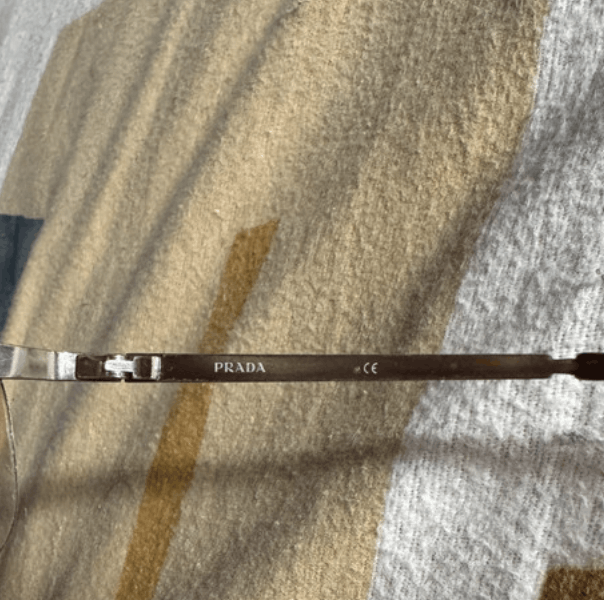 Prada × Vintage PRADA Sunglasses Rimless Sport Metal Frame Shield Wrap Size ONE SIZE - 5 Thumbnail