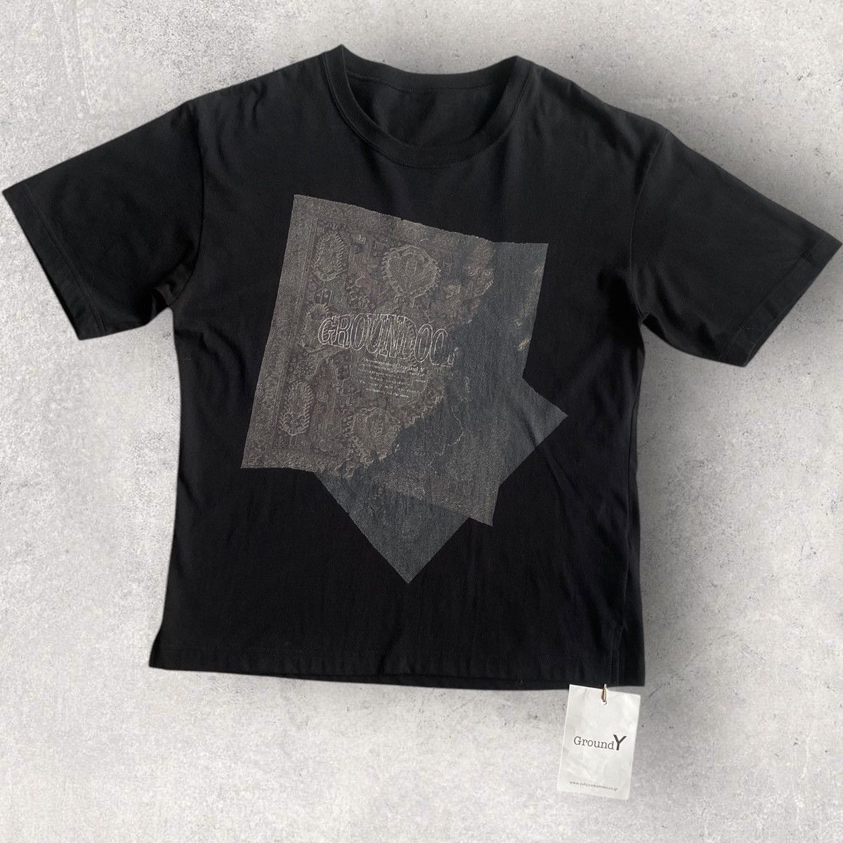 Yohji Yamamoto Ground Y AW23 Medallion T Shirt Size US S / EU 44-46 / 1 - 1 Thumbnail