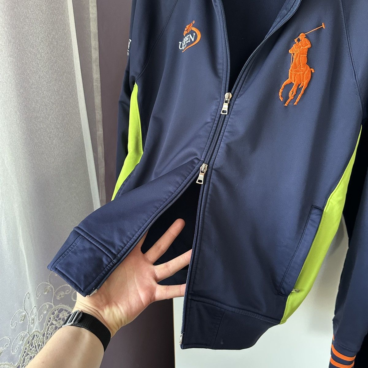 Polo Ralph Lauren Polo Ralph Lauren US Open 2011 Tenis Zip Sweatshirt Jacket S Size US S / EU 44-46 / 1 - 8 Thumbnail