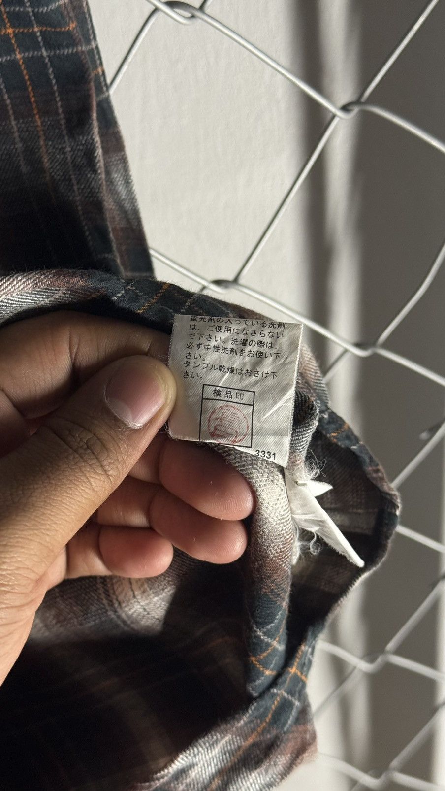 PPFM PPFM Japanese Archive Ombre Plaid Western Flannel Shirt Size US M / EU 48-50 / 2 - 6 Thumbnail