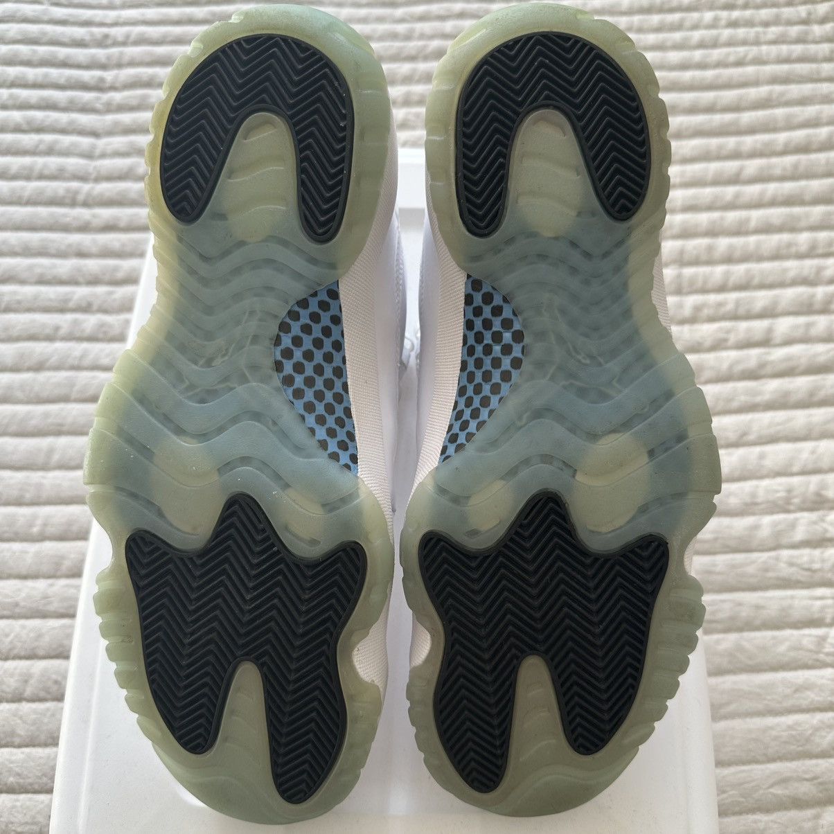 Jordan Brand Nike Air Jordan 11 Retro Columbia Legend Blue, 2014, OG Size US 11 / EU 44 - 6 Thumbnail
