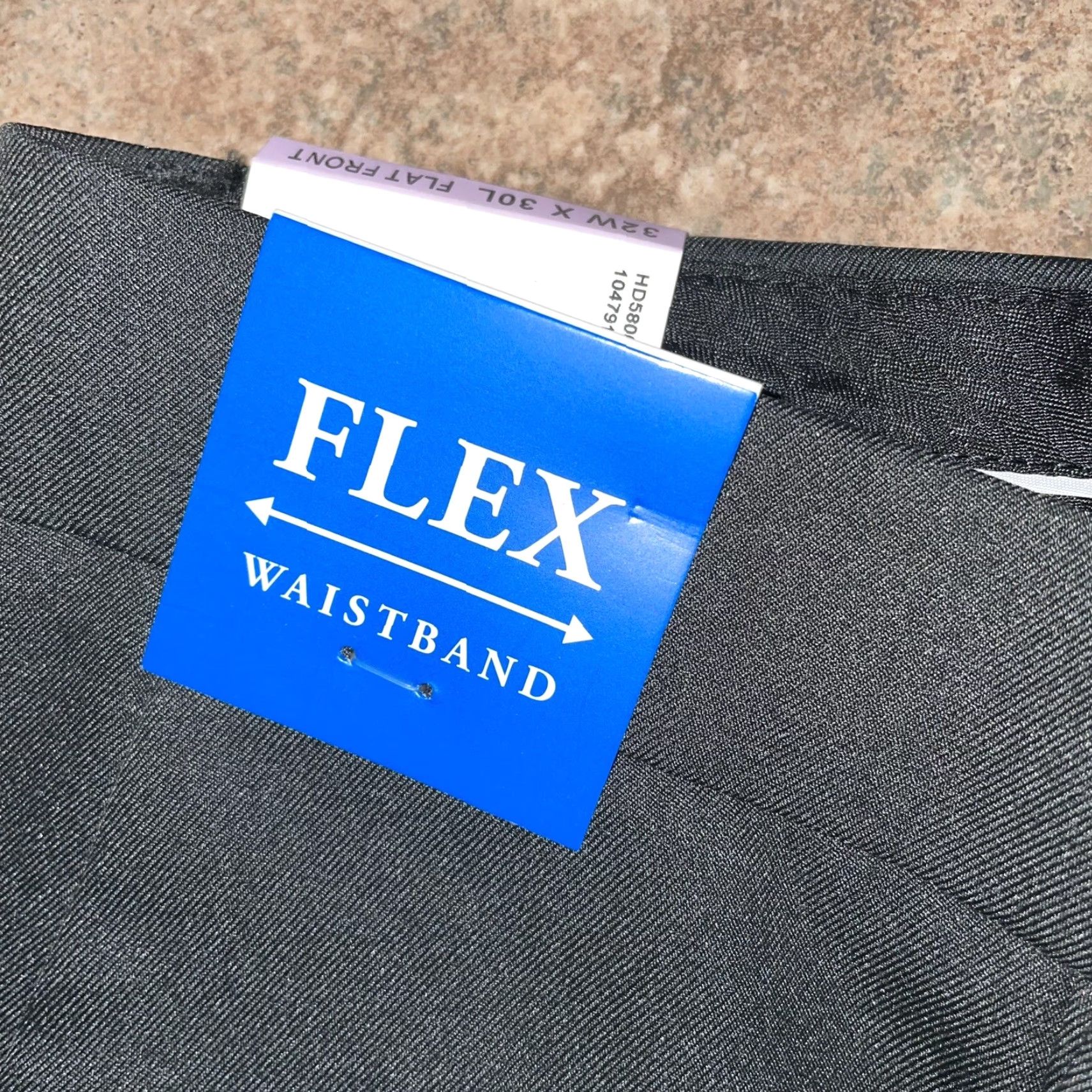 Haggar NWT Haggar Slim Streak Dress Pants Mens 32/30 Slim All Day Comfort Gray Pants Mens Size US 32 / EU 48 - 5 Thumbnail