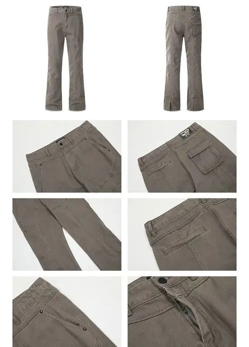 Jean Chihiro x Mieko Flared cargo jeans retro y2k style Size US 30 / EU 46 - 6 Thumbnail