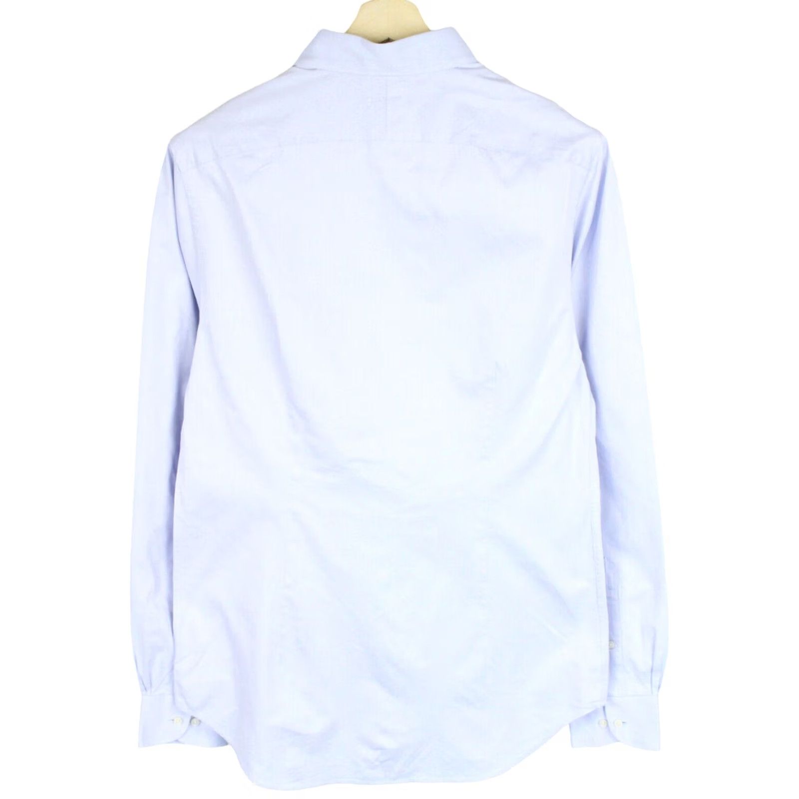 Suitsupply SUITSUPPLY Shirt 44 / 17 1/2 Blue Extra Slim Fit Formal Spread Collar Men's Size 44R - 2 Thumbnail