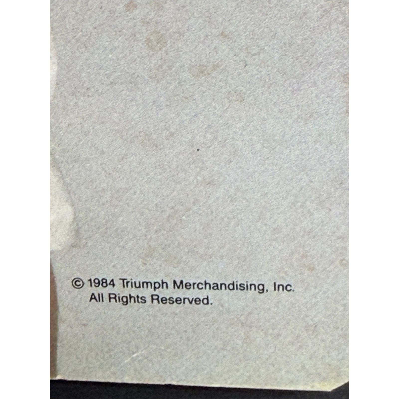 1984 Michael Jackson Spiral Notebook Vintage Book in Blue, Men's — image 2 of 4