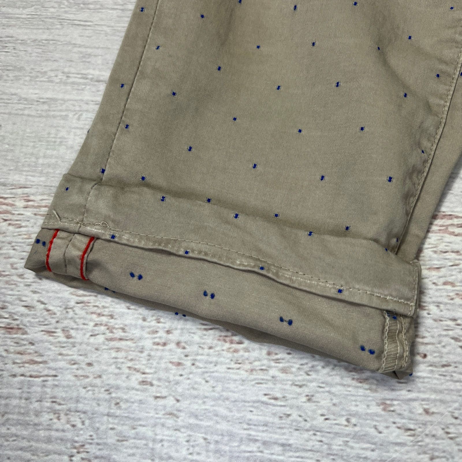 Other Baronio Sportive Slim Chino Khaki Micro Dot Size 30x28 Size US 30 / EU 46 - 15 Thumbnail