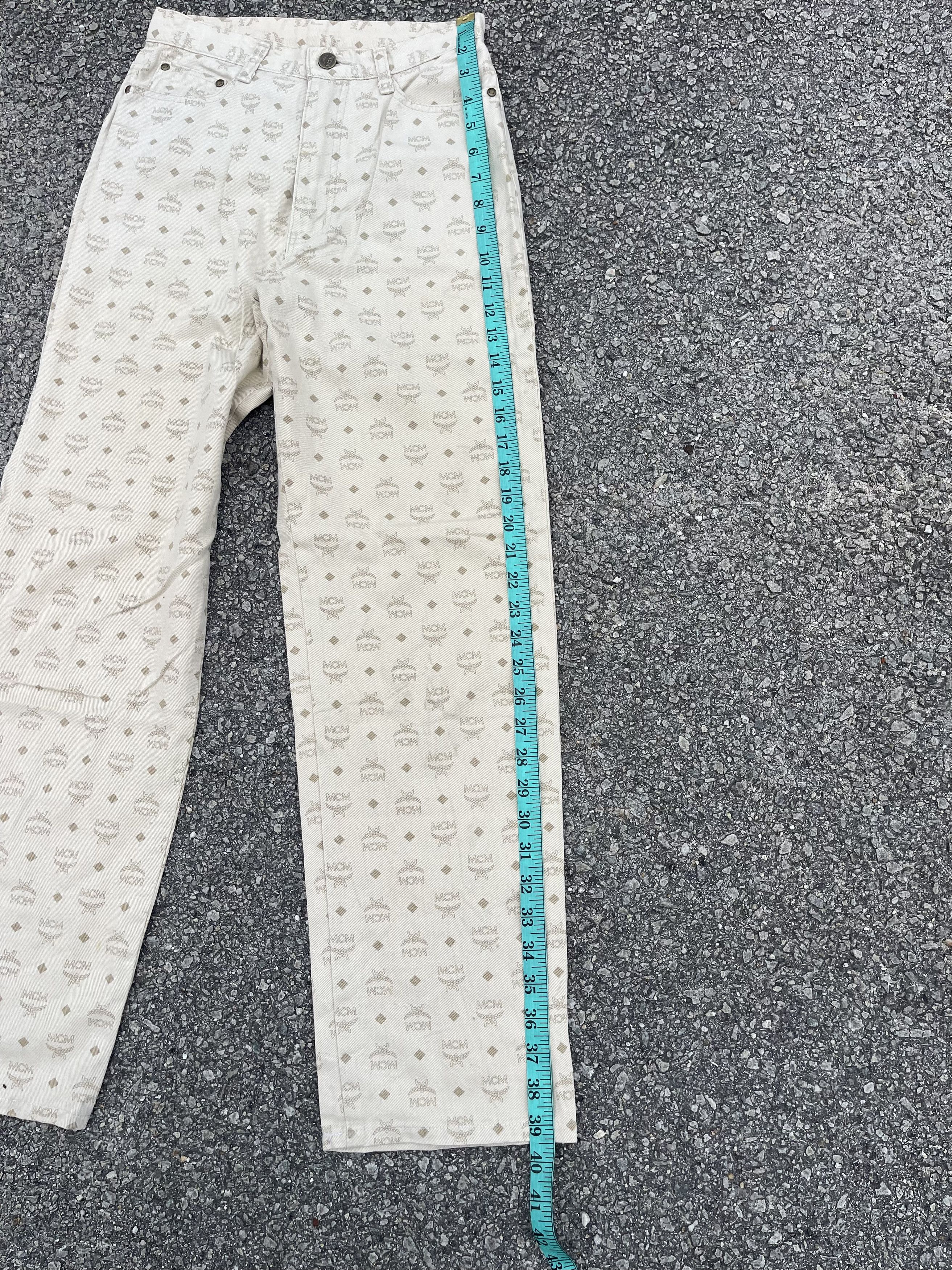 MCM × Vintage Vtg MCM Monogram Beige Colour Size 26 Size 26" / US 2 / IT 38 - 8 Thumbnail