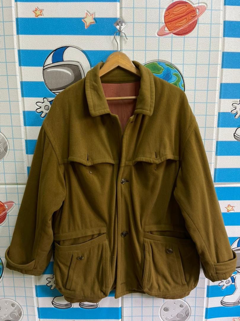 Vintage BORG Italy Wool Cashmere Button Up Jacket Size M Size US M / EU 48-50 / 2 - 1 Thumbnail