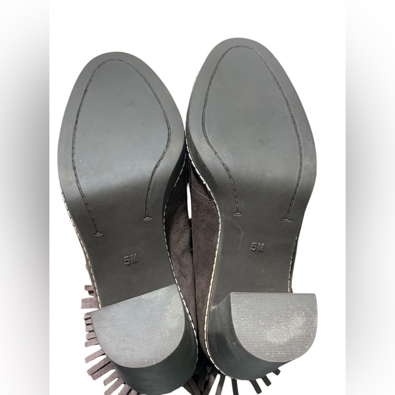 Tory Burch Tory Burch Fringe Ankle Boots SZ 5 M Size US 5 / IT 35 - 5 Thumbnail