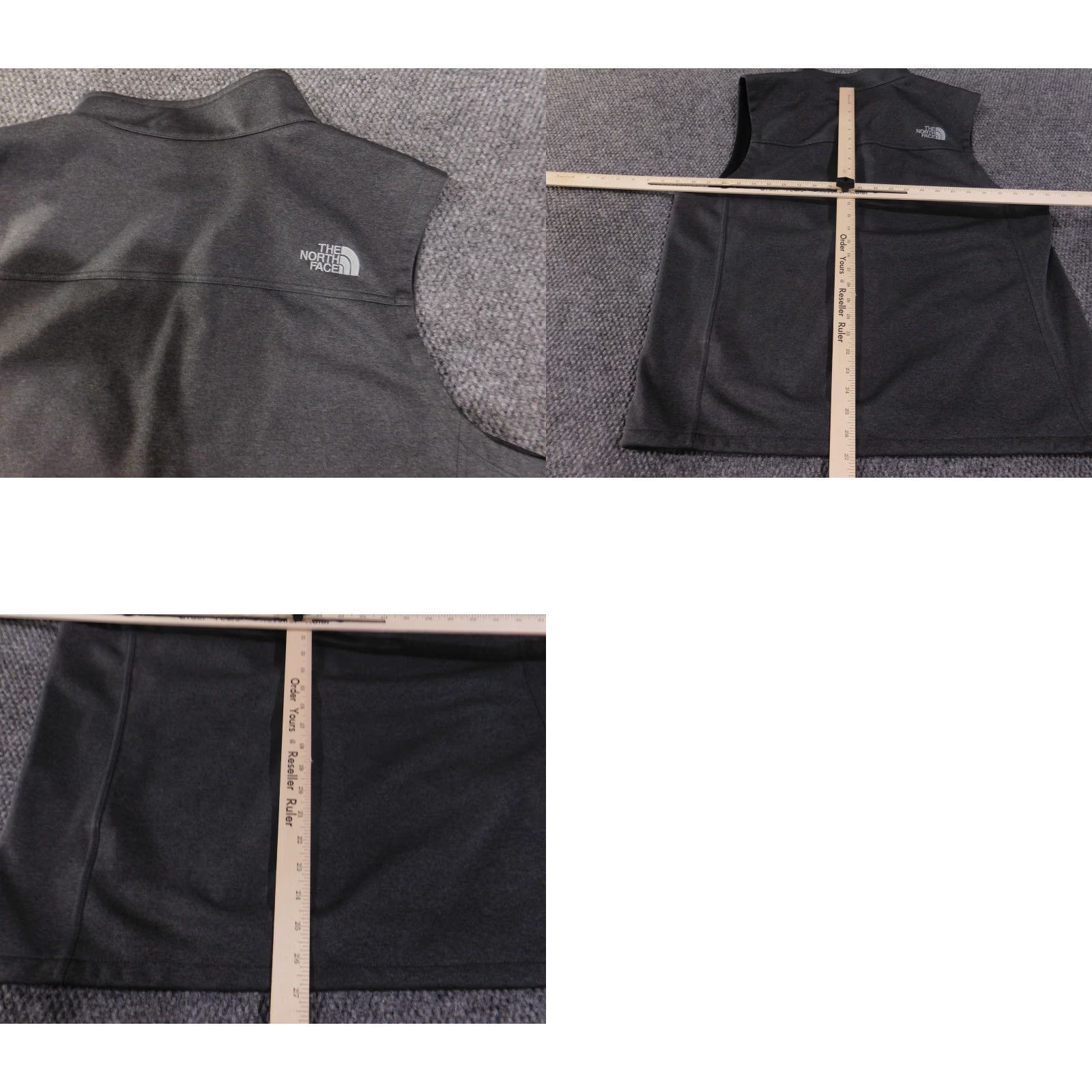 The North Face The North Face Vest Mens XL Gray Soft Shell Full Zip Embroidered FADP 2022 Size US XL / EU 56 / 4 - 10 Thumbnail