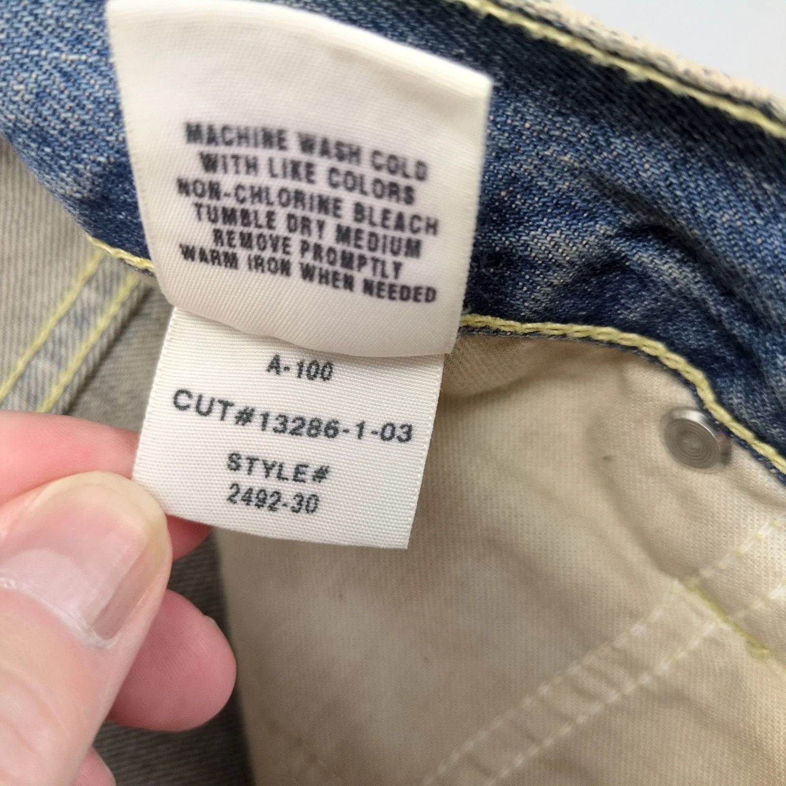 American Eagle Outfitters NWT American Eagle Outfitters Worker Jean Vtg 2003 Carpenter Size US 34 / EU 50 - 9 Thumbnail