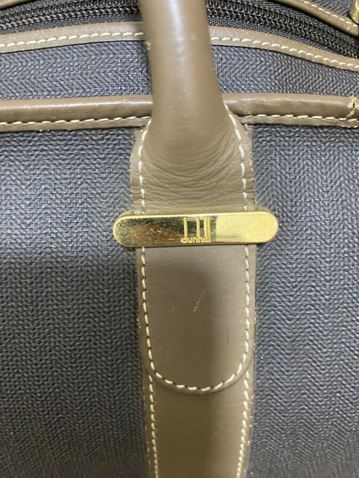 Alfred Dunhill Vintage Dunhill Canvas & Leather Travel Bag – Made in Italy Size ONE SIZE - 7 Thumbnail