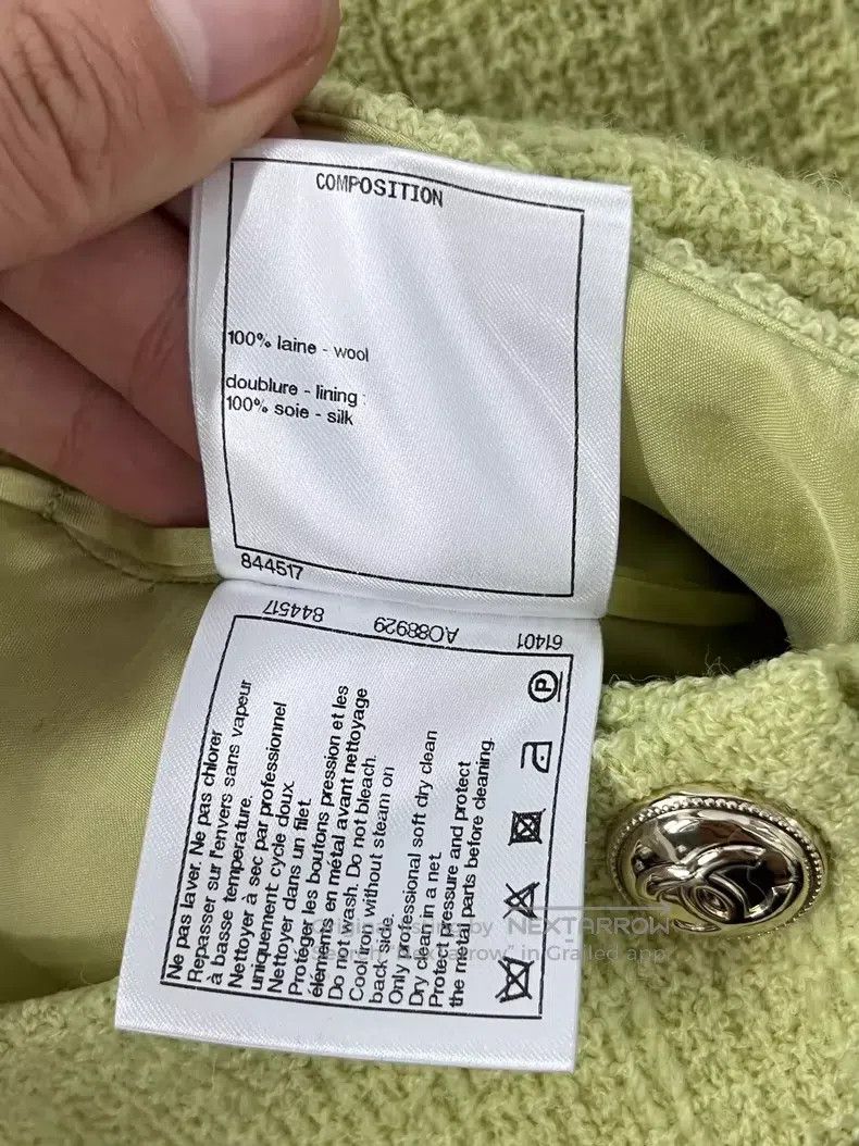 Chanel Chanel Equestrian series avocado green skirt Size 42" / US 20 - 6 Thumbnail