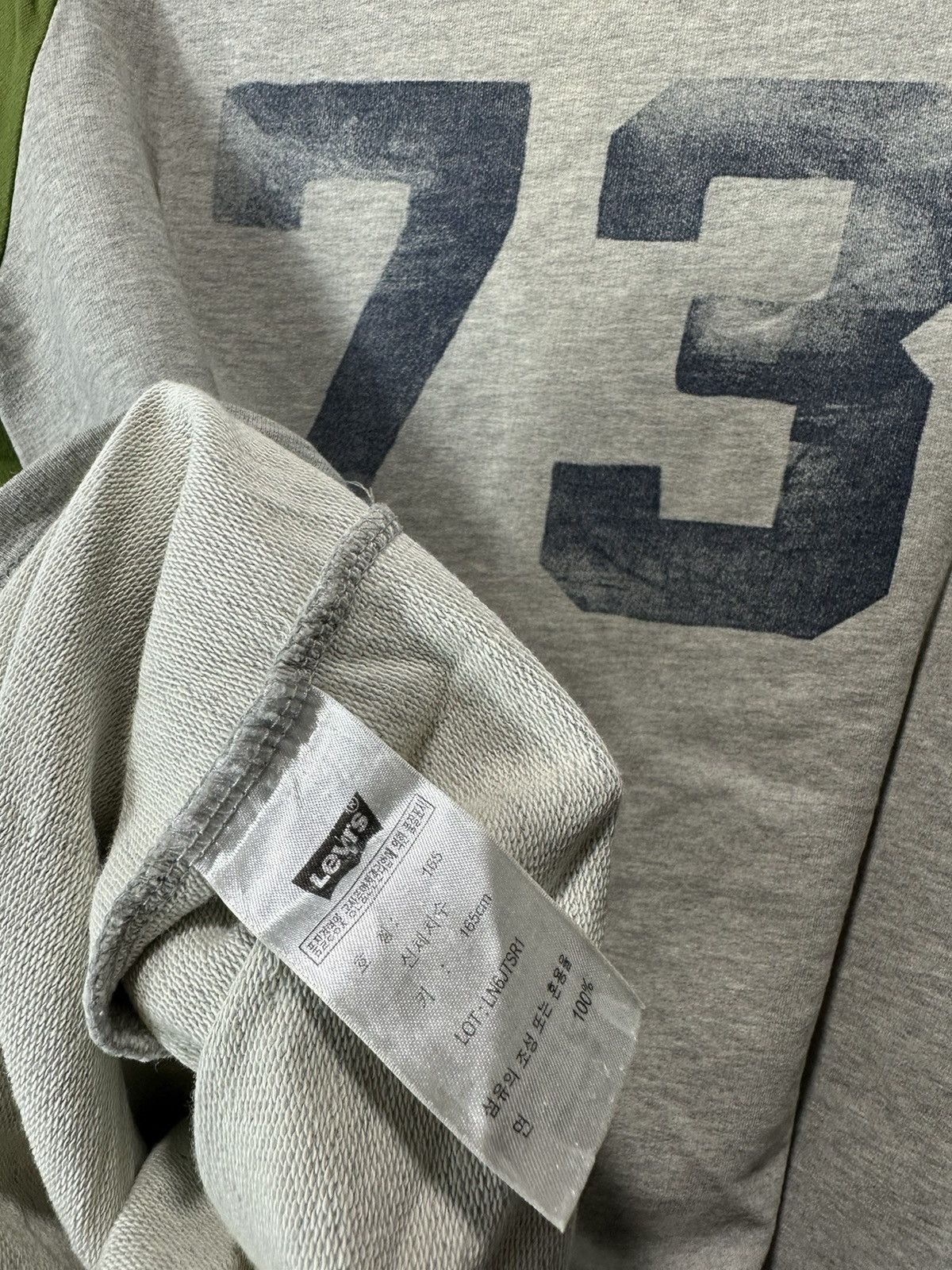 Levi's Vintage Levi’s NUMBER 73 LONG SLEEVE TEE KAPITAL STYLE Size US M / EU 48-50 / 2 - 8 Thumbnail