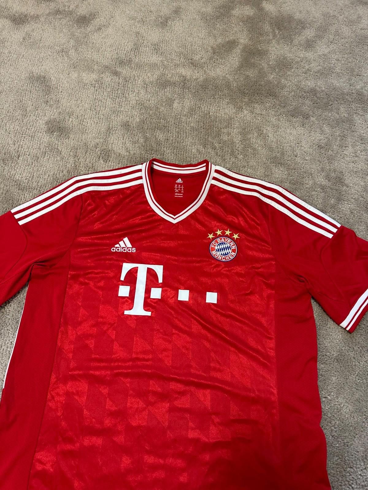 Adidas Adidas FC Bayern Munich 2015/16 Football Shirt Soccer Jersey Size US XL / EU 56 / 4 - 3 Thumbnail